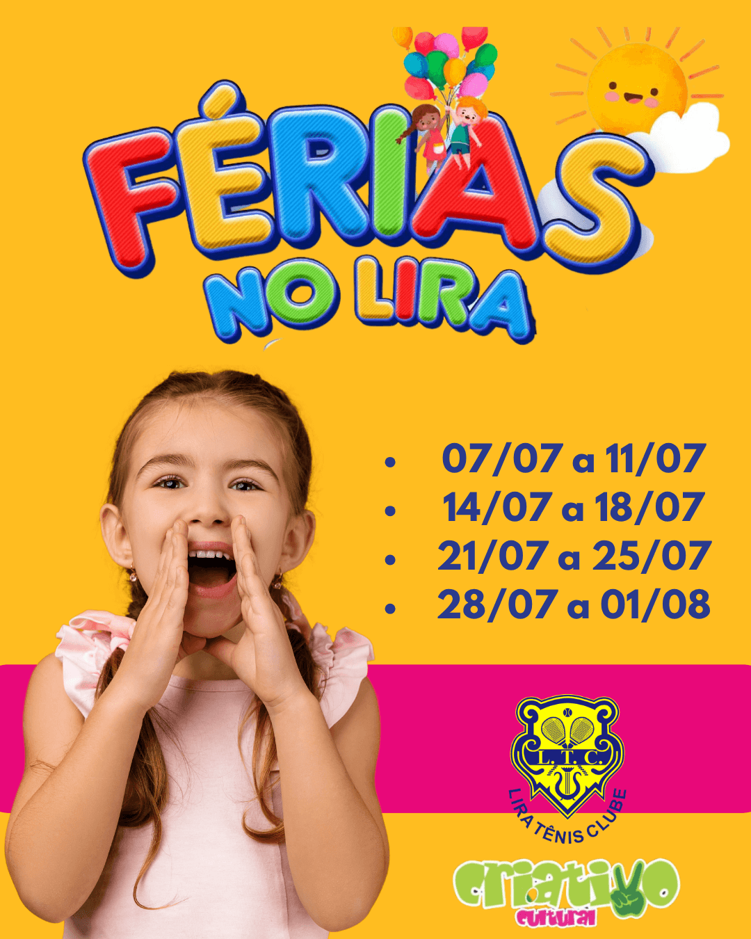 Férias no Lira